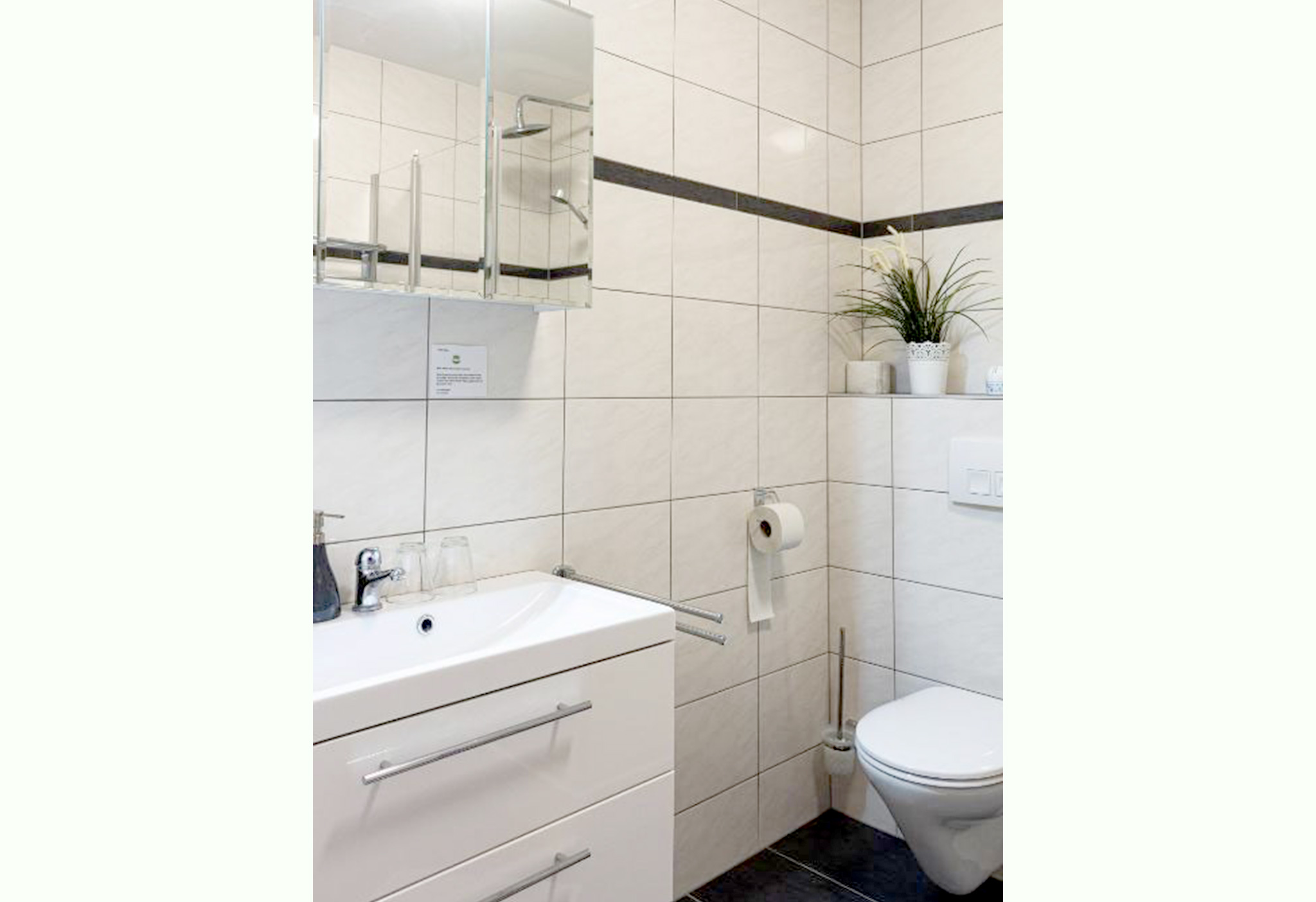 Ferienwohnung Murtal, Badezimmer 1